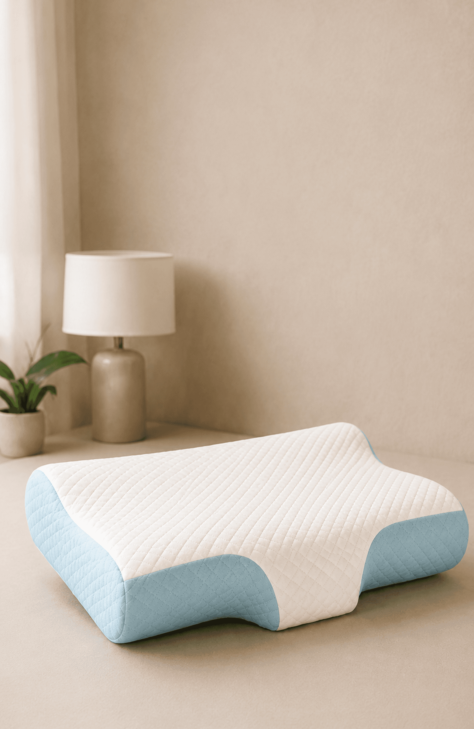 NeckZee Contour Neck Curve Design Pillow
